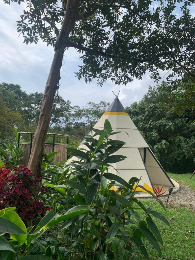 Hotel Bosque De Aventura & Glamping Refugio Del Bosque La Mesa  Exteriér fotografie