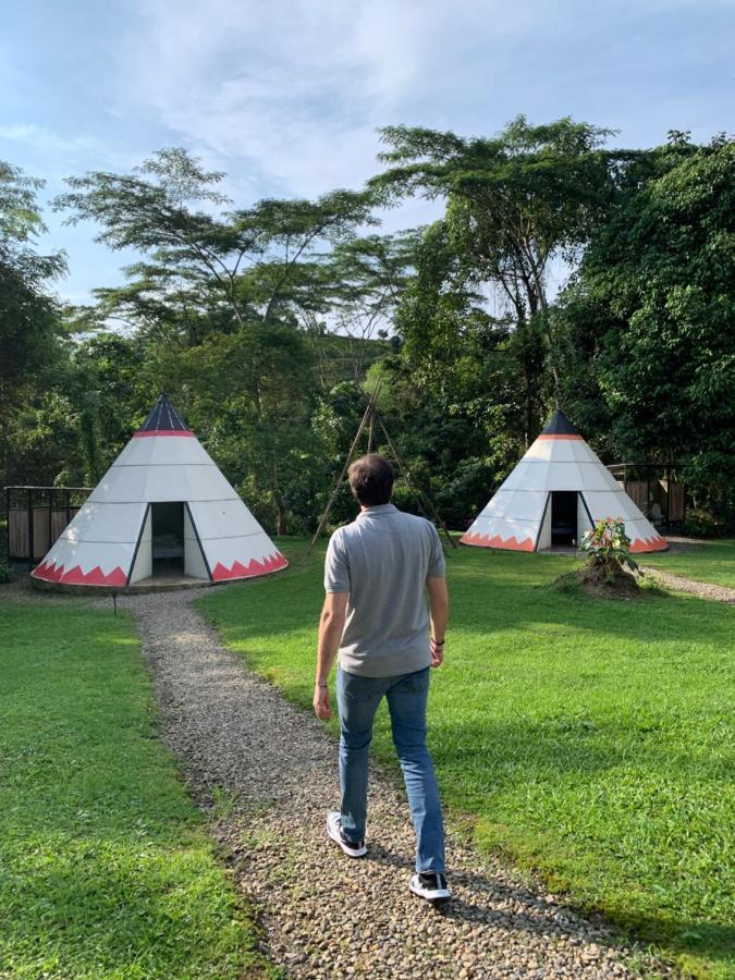 Hotel Bosque De Aventura & Glamping Refugio Del Bosque La Mesa  Exteriér fotografie
